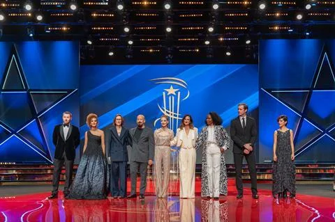 微电影征集活动颁奖典礼现场